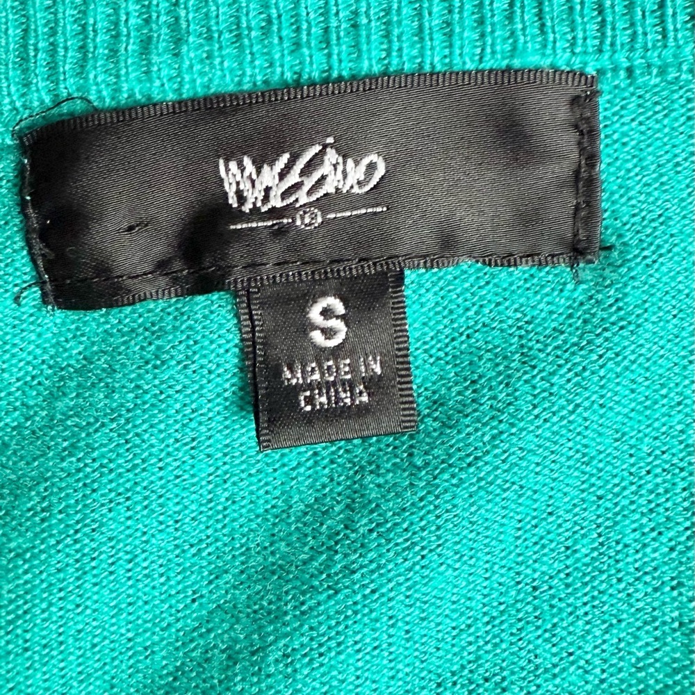 Target Women's Teal Crew Neck Sweater - Picture 6 of 7